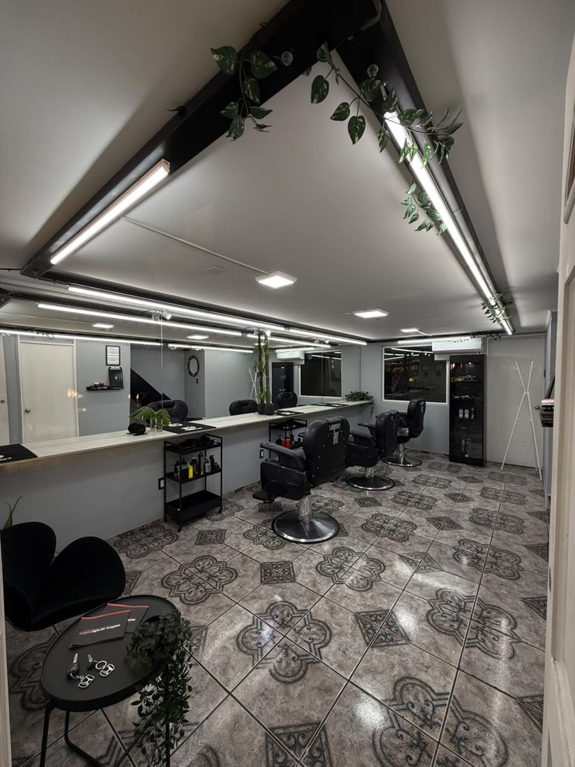 Interior del estudio Barberhouse